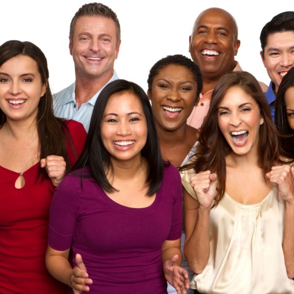 Large group of people.